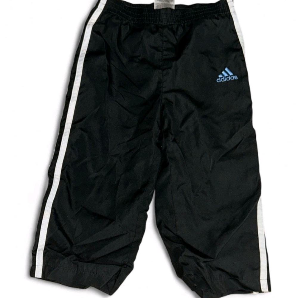 Vintage Adidas Black Kids Track Pants